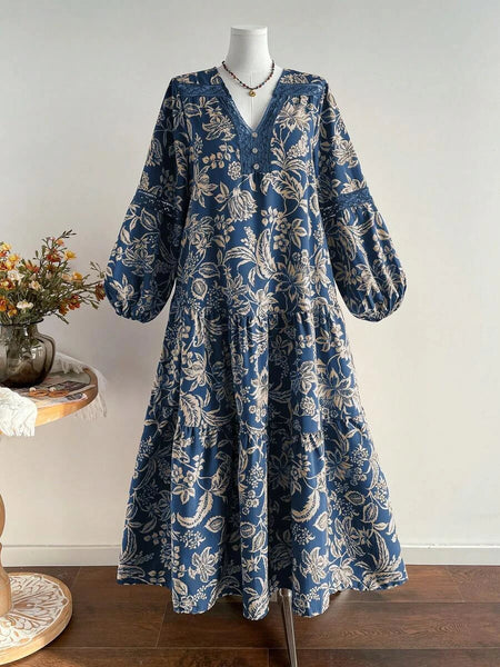 Boheme Junction Plus Size Dresses PLUS SIZE Samira Maxi Dress - Dark Blue