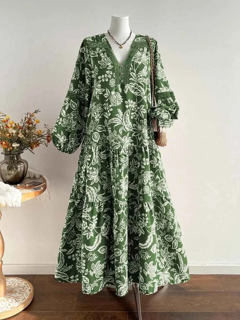Boheme Junction Plus Size Dresses PLUS SIZE Samira Maxi Dress - Green