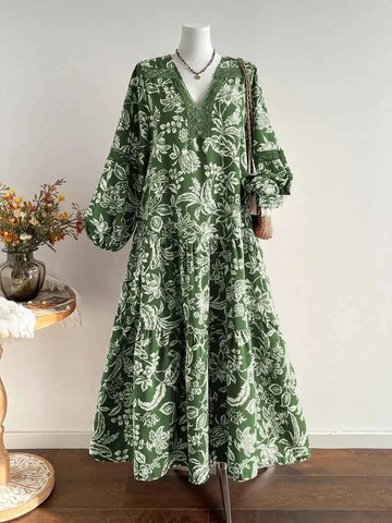 Boheme Junction Plus Size Dresses PLUS SIZE Samira Maxi Dress - Green