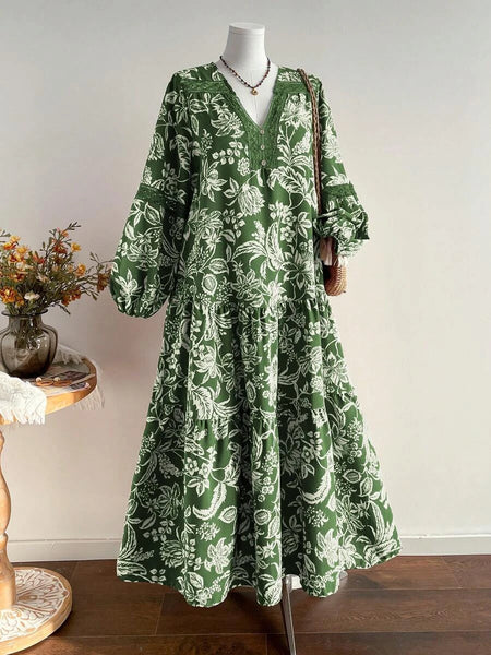 Boheme Junction Plus Size Dresses PLUS SIZE Samira Maxi Dress - Green