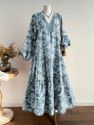 Boheme Junction Plus Size Dresses PLUS SIZE Samira Maxi Dress - Pale Blue
