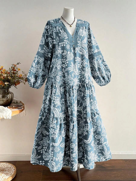 Boheme Junction Plus Size Dresses PLUS SIZE Samira Maxi Dress - Pale Blue