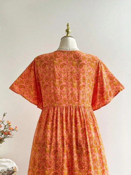 Boheme Junction Plus Size Dresses PLUS SIZE Victoria Maxi Dress - Orange