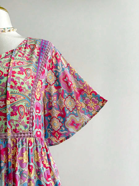 PLUS SIZE Victoria Maxi Dress - Spring-Plus Size Dresses- Boheme Junction