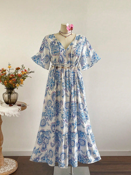BOHEME JUNCTION Plus Size Dresses PLUS SIZE Victoria Maxi Dress - White | LAST SIZES