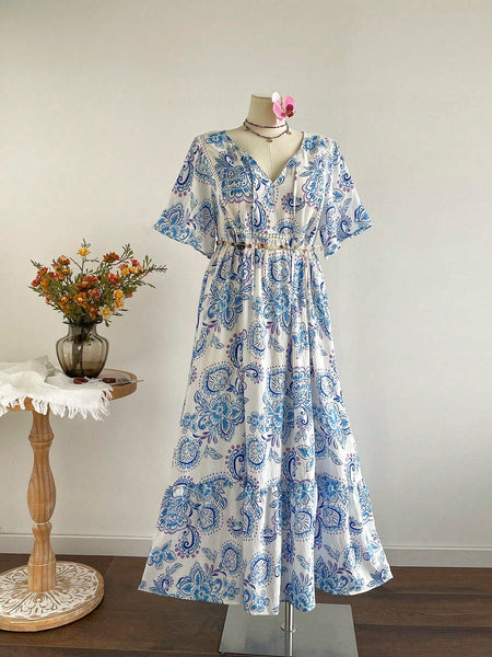 PLUS SIZE Victoria Maxi Dress - White | LAST SIZES-Plus Size Dresses- Boheme Junction