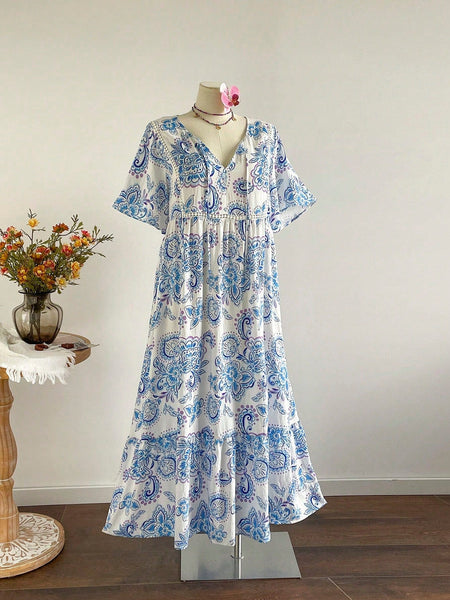 PLUS SIZE Victoria Maxi Dress - White | LAST SIZES-Plus Size Dresses- Boheme Junction