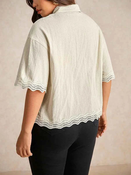 PLUS SIZE Yolanda Top