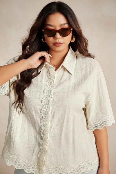 PLUS SIZE Yolanda Top