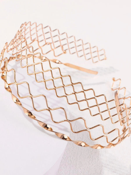 SANDRA Headband Set - Gold- Boheme Junction