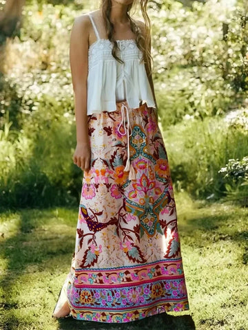 SOLANA Midi Skirt-skirt- Boheme Junction