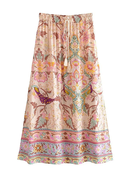 SOLANA Midi Skirt-skirt- Boheme Junction