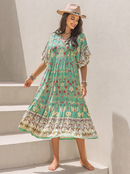 SUNNY Midi Dress-Women Long Dresses- Boheme Junction