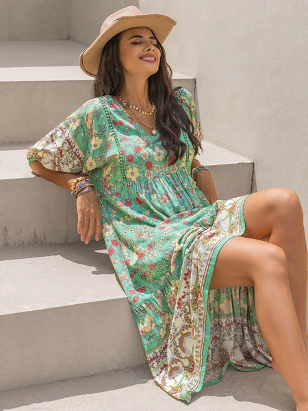 SUNNY Midi Dress-Women Long Dresses- Boheme Junction