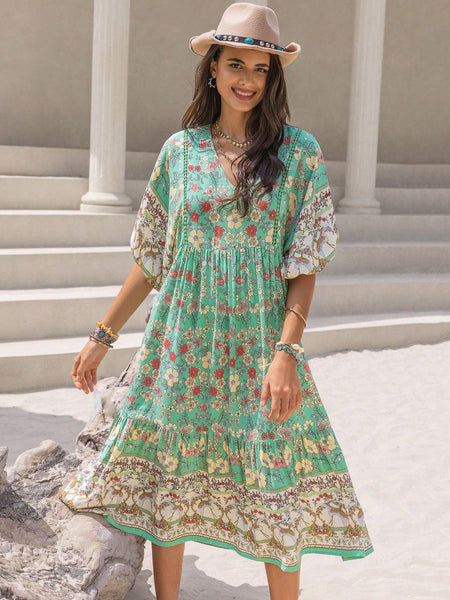 SUNNY Midi Dress-Women Long Dresses- Boheme Junction