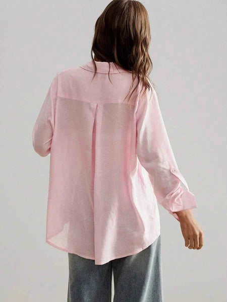 TARA Top - Pink-Women Tops, Blouses & Tee- Boheme Junction