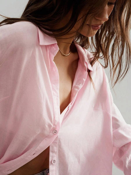 TARA Top - Pink-Women Tops, Blouses & Tee- Boheme Junction