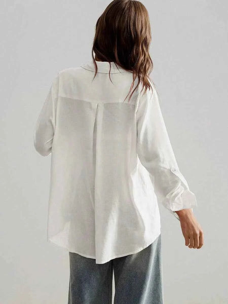 TARA Top - White-Women Tops, Blouses & Tee- Boheme Junction