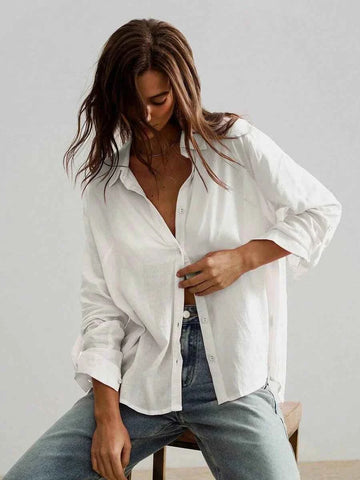 TARA Top - White-Women Tops, Blouses & Tee- Boheme Junction
