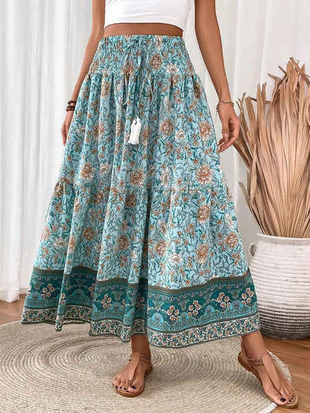VIDA Maxi Skirt | LAST ONE-Women Bottoms- Boheme Junction