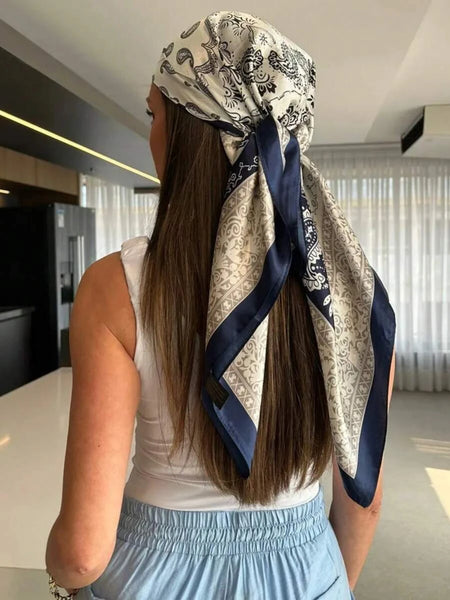 WHITNEY Bandana Head Scarf-Women Scarves & Scarf Accessories- Boheme Junction