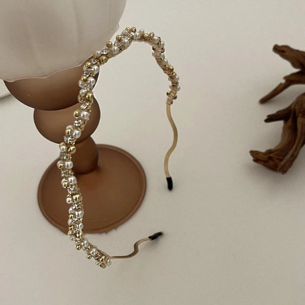 Boheme Junction Hair Headband WHITNEY Headband - Gold