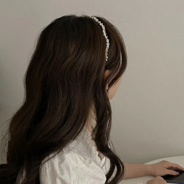 WHITNEY Headband - Gold-Hair Headband- Boheme Junction