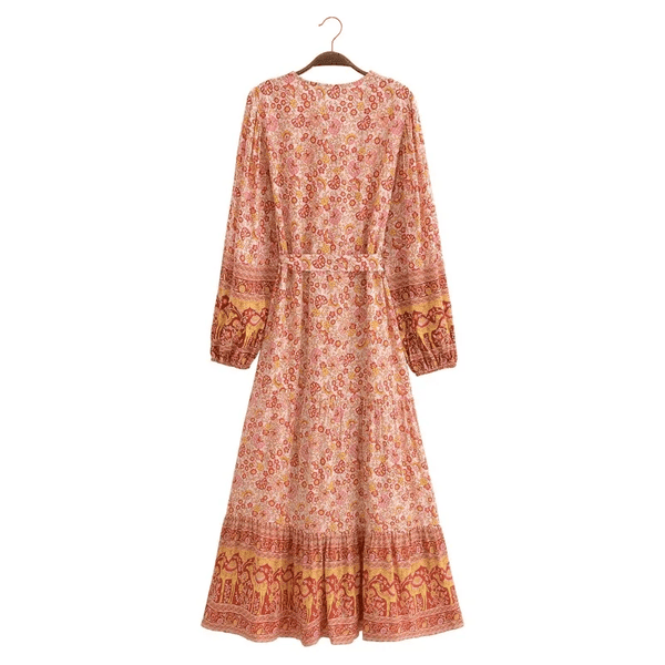 boheme junction dress WILLOW Maxi Dress - Peach