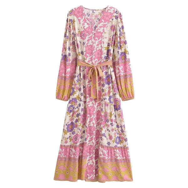 boheme junction dress WILLOW Maxi Dress - Pink