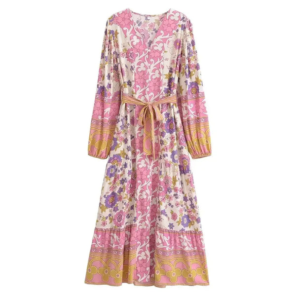 boheme junction dress WILLOW Maxi Dress - Pink