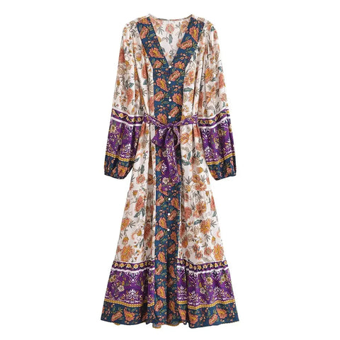 boheme junction dress WILLOW Maxi Dress - Purple