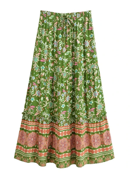 XENA Midi Skirt-Skirt- Boheme Junction