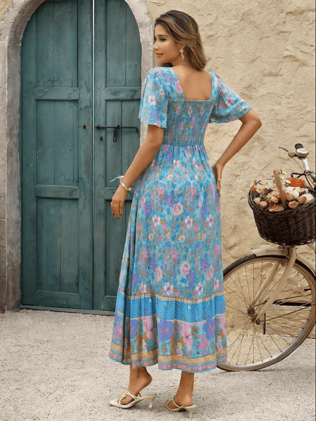 ZOLA Maxi Dress - Floral-Women Long Dresses- Boheme Junction