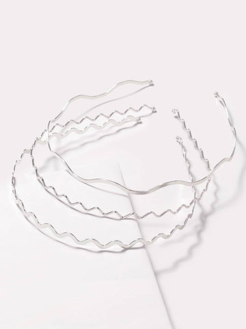 KAILIN Headband Set - Silver-Hair Headband- Boheme Junction
