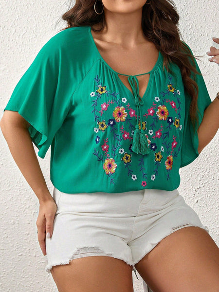 PLUS SIZE Tayla Top-Tops- Boheme Junction