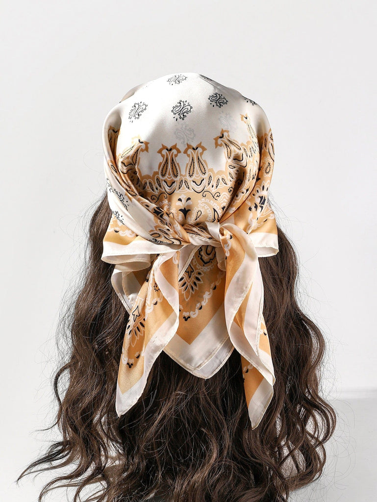 Head Wrap Gold Hair Scarf Wraps For Natural Hair Long Head Scarf