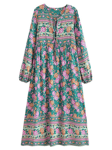 BELLE Midi Dress-Dress- Boheme Junction