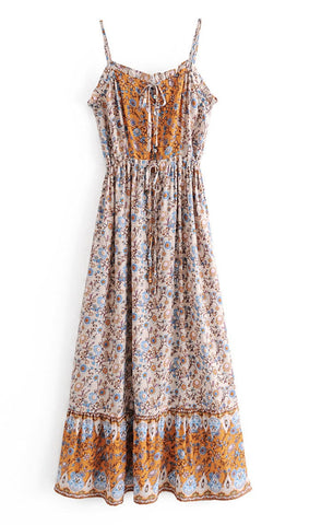 BETH Midi Dress-Dress- Boheme Junction