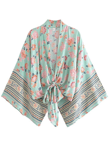 CABO Cropped Kimono-Kimono- Boheme Junction