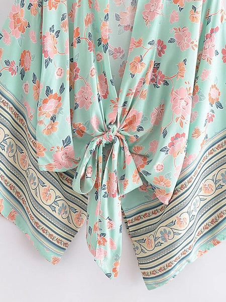 CABO Cropped Kimono-Kimono- Boheme Junction