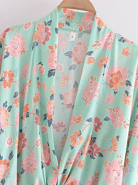 CABO Cropped Kimono-Kimono- Boheme Junction