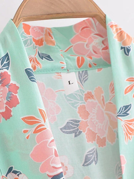 CABO Cropped Kimono-Kimono- Boheme Junction