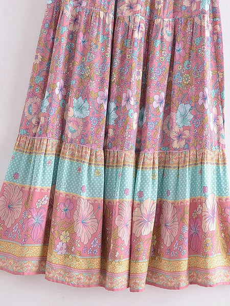 PRE-ORDER ITEM Skirt CLOVER Midi Skirt - Pink