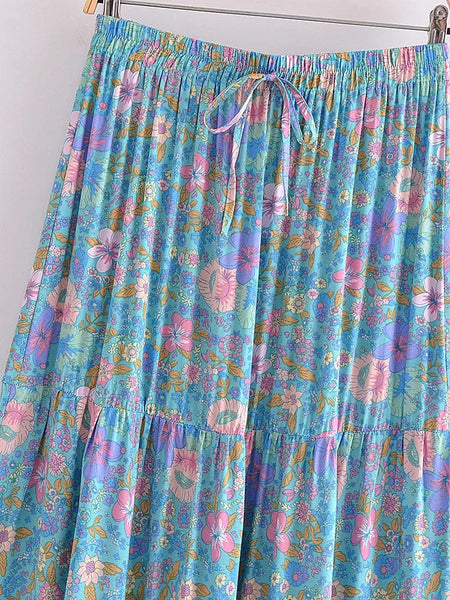 CLOVER Midi Skirt-Skirt- Boheme Junction