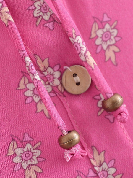 EDIE Mini Dress - Pink | ONE LEFT!-Dress- Boheme Junction