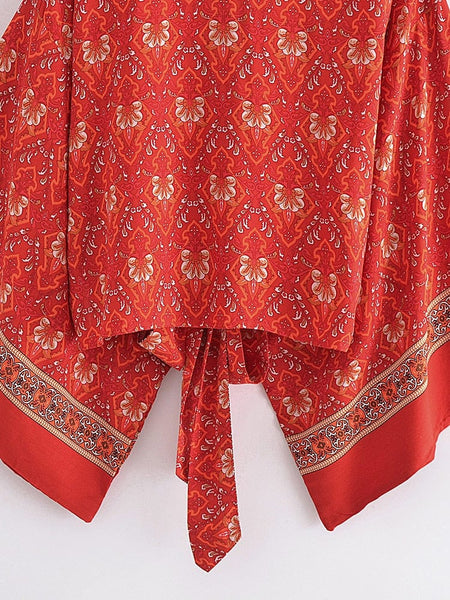 HARRIETTE Cropped Kimono-Kimono- Boheme Junction