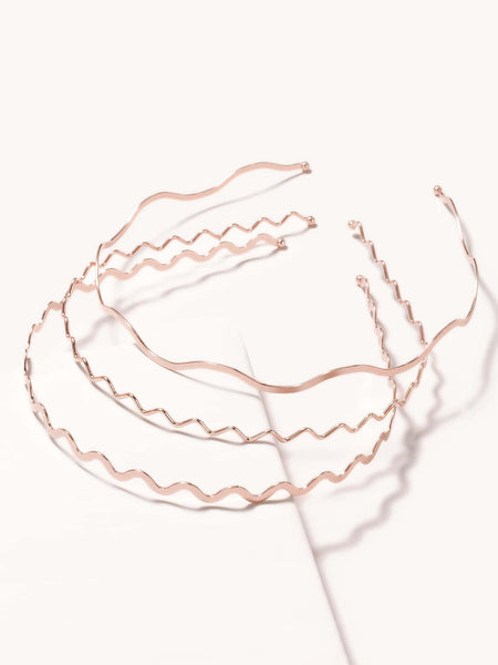 KAILIN Headband Set - Gold-Hair Headband- Boheme Junction