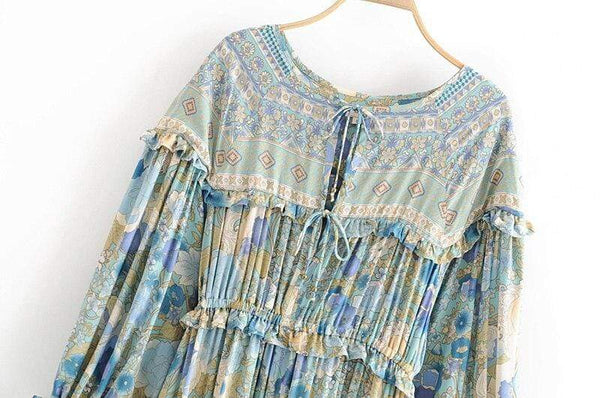 LEILA Midi Dress-Dress- Boheme Junction