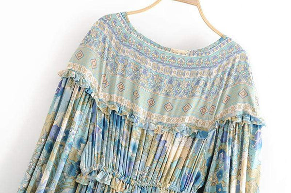 LEILA Midi Dress-Dress- Boheme Junction