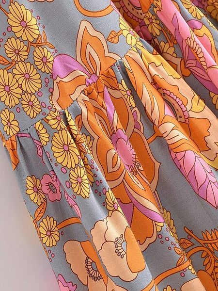 PRE-ORDER ITEM Dress PERSIA Midi Dress - Floral